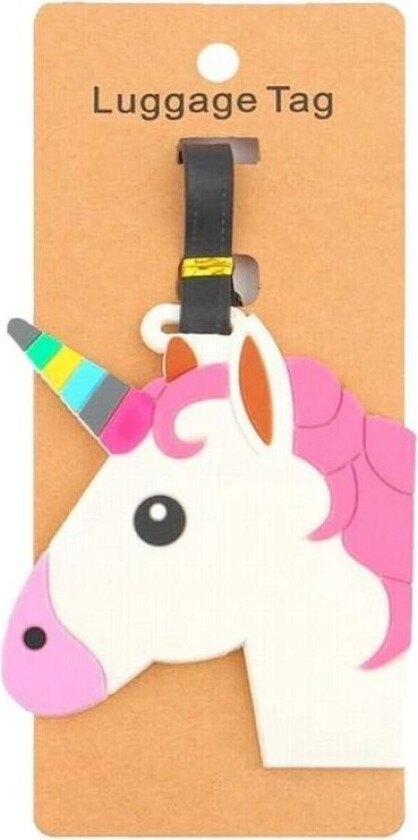 Bagasjelapp - Enhjørning 2