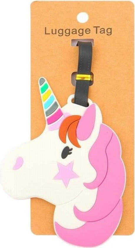 Bilde av Bagasjelapp- Enhjørning 1
