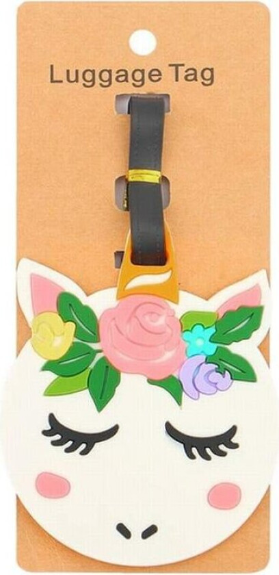 Bilde av Bagasjelapp - Enhjørning 4