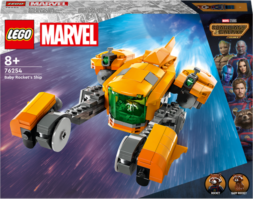 Lego Marvel - Lille Rockets Romskip 76254