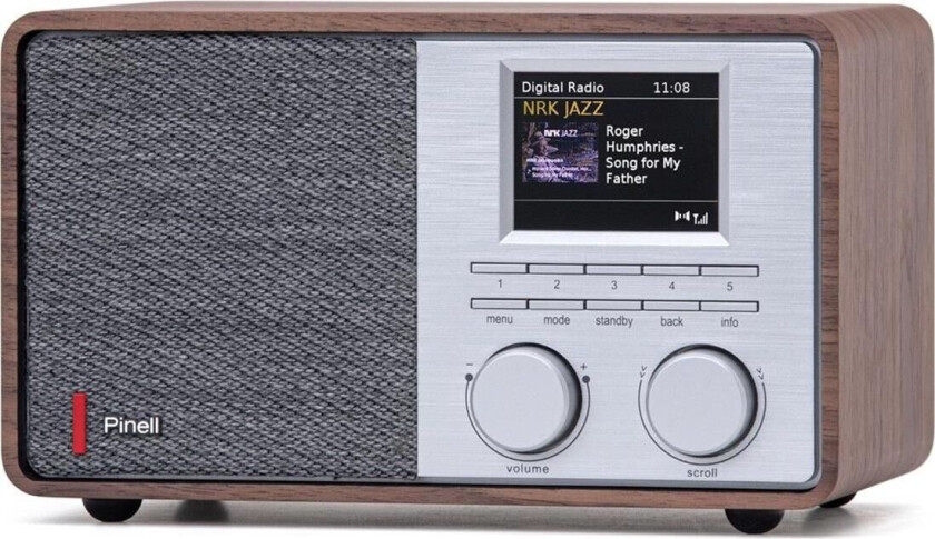 Supersound 201 Wifi - Valnøtt Dab Radio Med Wifi Og Bluetooth