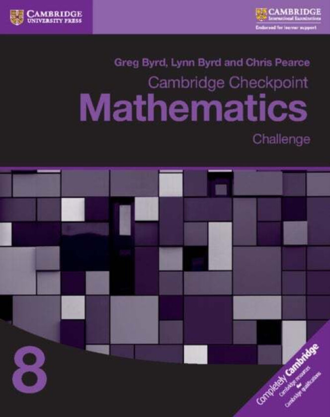 Cambridge Checkpoint Mathematics Challenge Workbook 8 av Greg Byrd, Lynn Byrd, Chris Pearce
