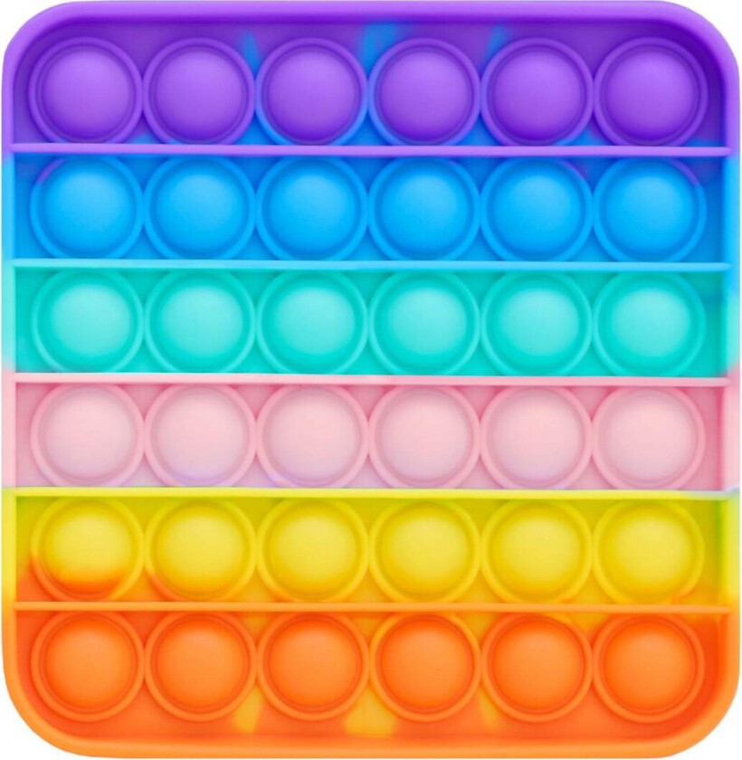 Pop It, Fidget Toy med Bobler - Firkantet
