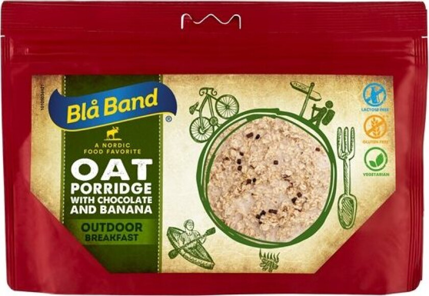 Oat Porridge Banana Chocolate NoColour 150G, NoColour