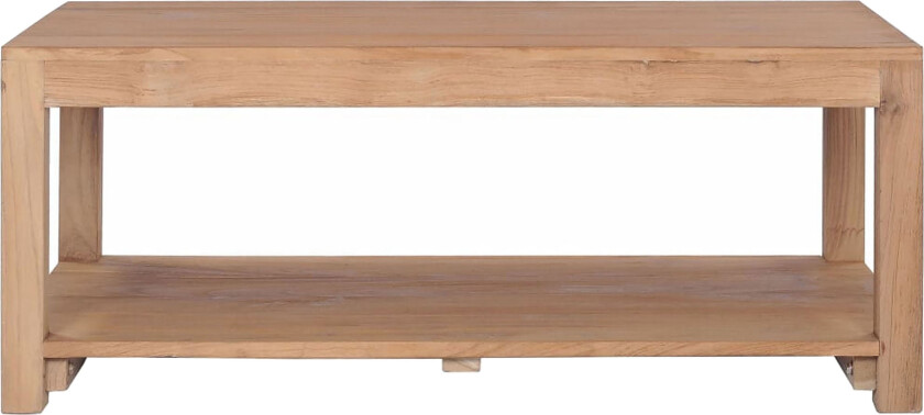 Salongbord 100x50x40 cm heltre teak