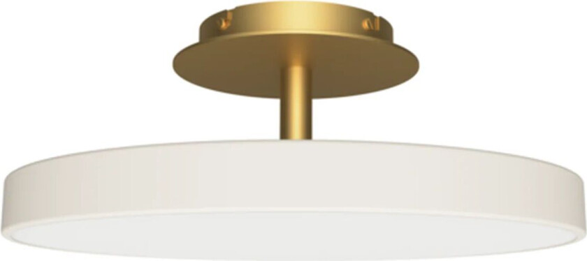 Asteria Up taklampe medium - perlehvit