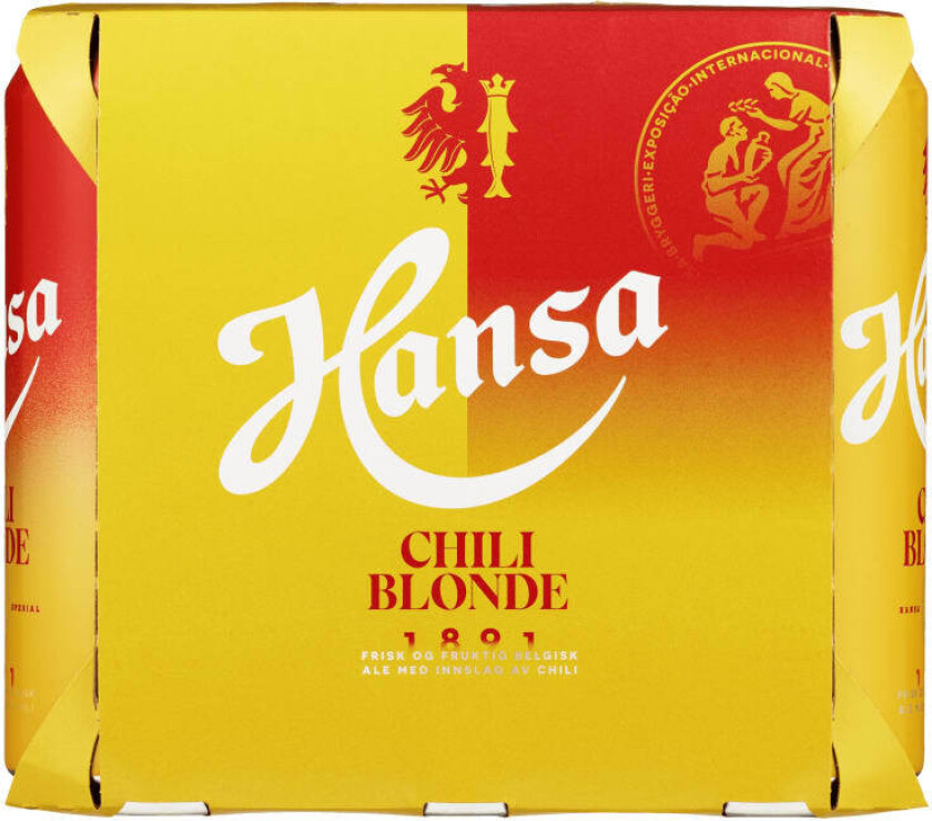 Hansa Chili Blonde 0,5lx6 boks