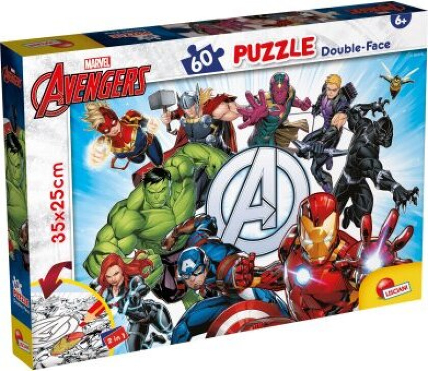 Avengers Puslespill 60 brikkene