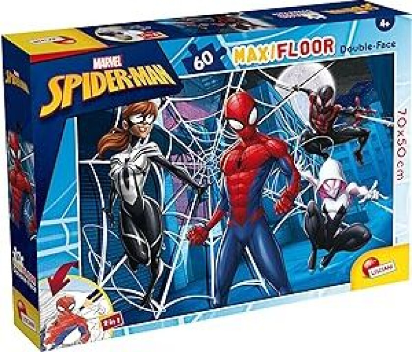 Spiderman Puslespill 60 brikkene