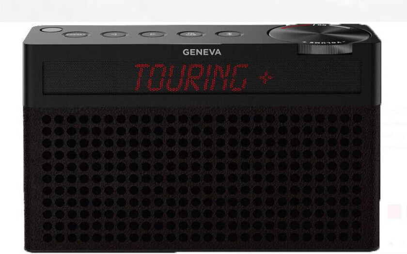 Touring S+ Bærbar Dab Radio Med Bluetooth - Sort