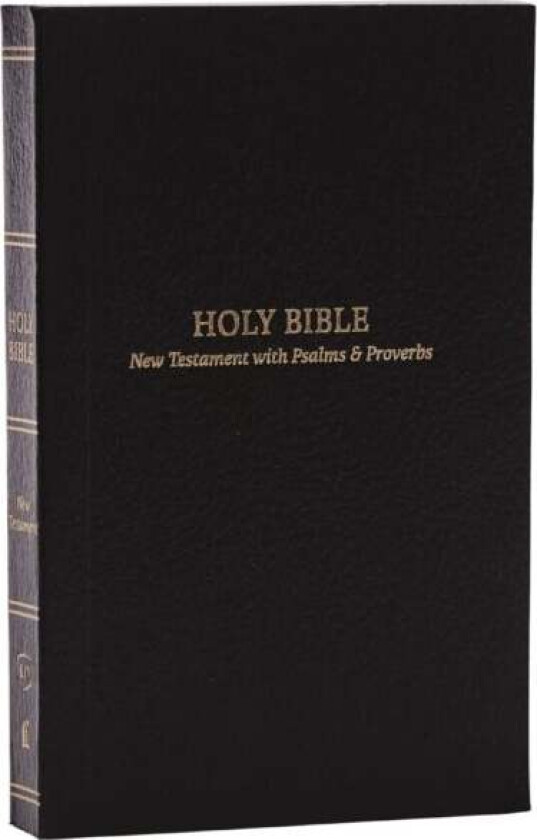 KJV, Pocket New Testament with Psalms and Proverbs, Black Softcover, Red Letter, Comfort Print av Thomas Nelson