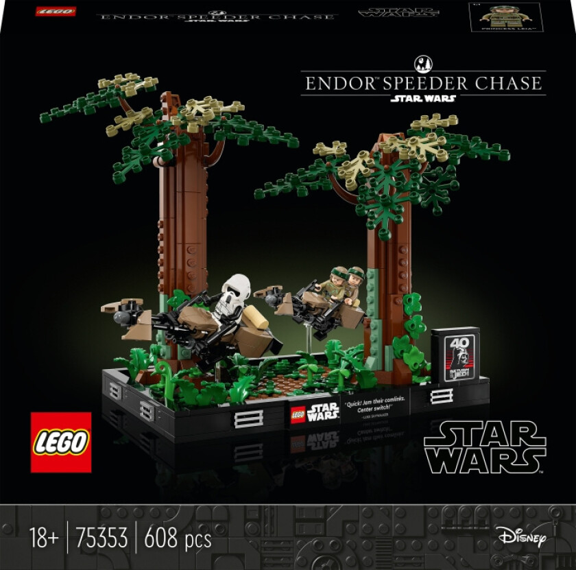 Lego Star Wars - Diorama Med Speederjakt 75353