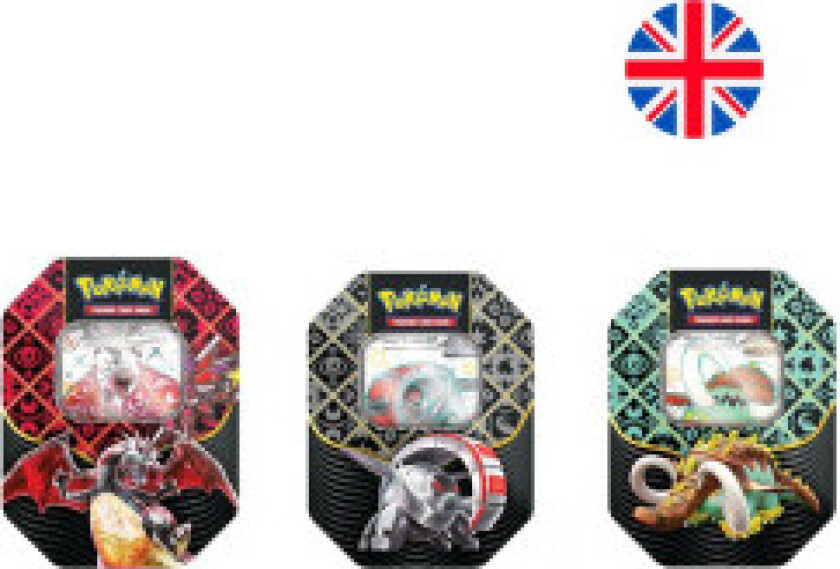 Pokemon Pokémon Sv4.5: Paldean Fates Tinnboks - Iron Treads