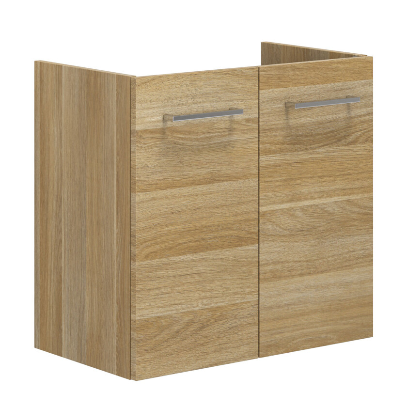 Mido+ Servantskap Slim m/Dører - Varm Eik