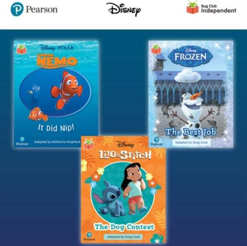 Pearson Bug Club Disney Reception Pack C, including decodable phonics readers for phases 2 and 3: Fi av Catherine Baker