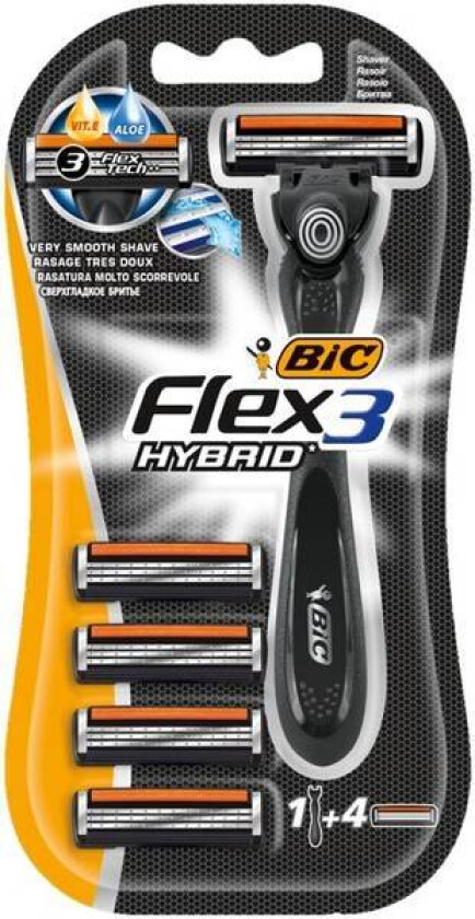 Bilde av Barberhøvel Flex 3 Hybrid - Bic