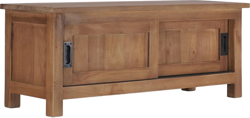 TV-benk 90x30x35 cm heltre teak