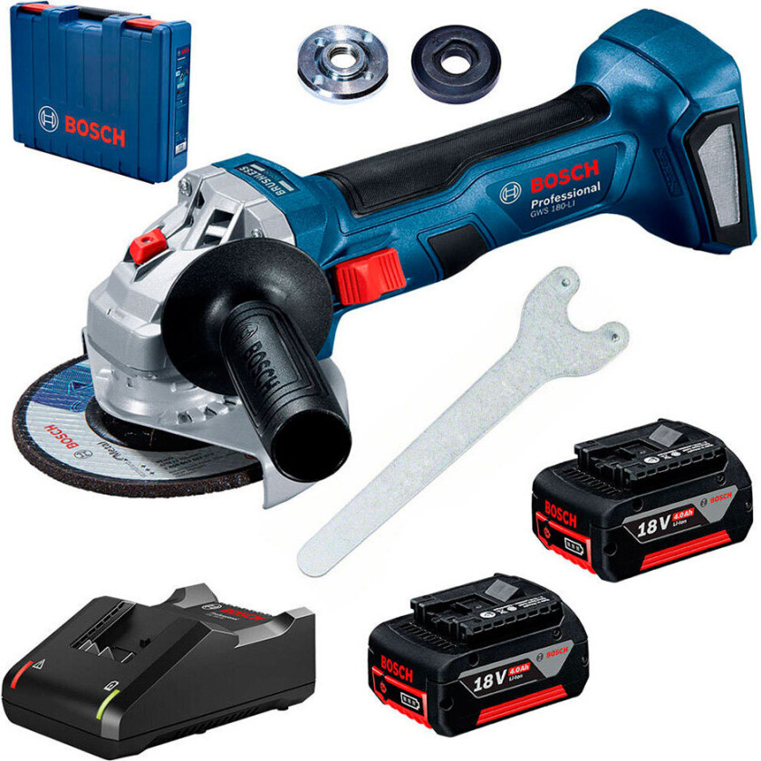 GWS 180-LI PROFESSIONAL CORDLESS ANGLE GRINDER