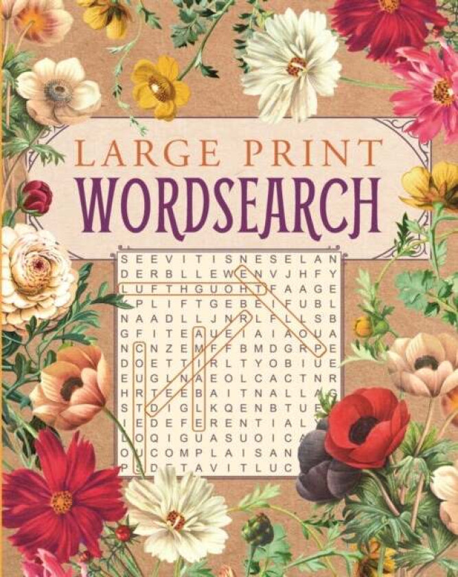 Large Print Wordsearch av Eric Saunders