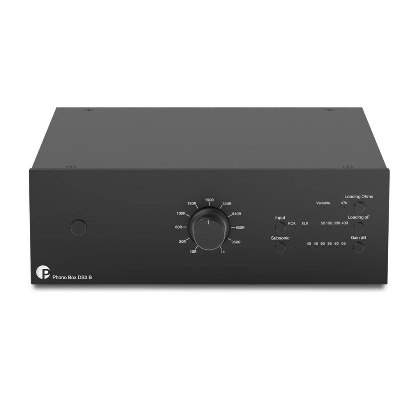 Phono Box Ds3 B - Sort Balansert High-End Riaa-Trinn