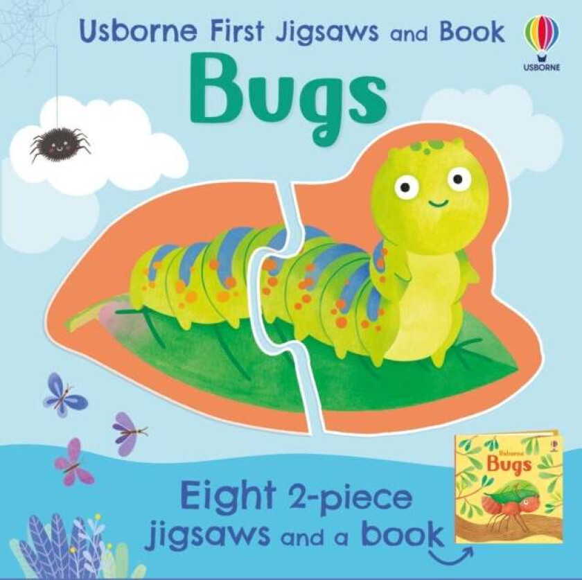 Usborne First Jigsaws And Book: Bugs av Matthew Oldham