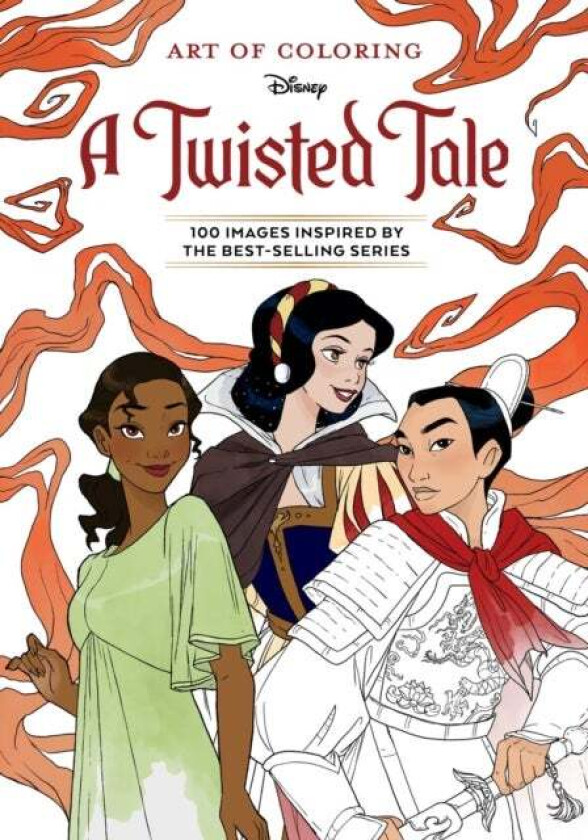 Art Of Coloring: A Twisted Tale av Disney Books