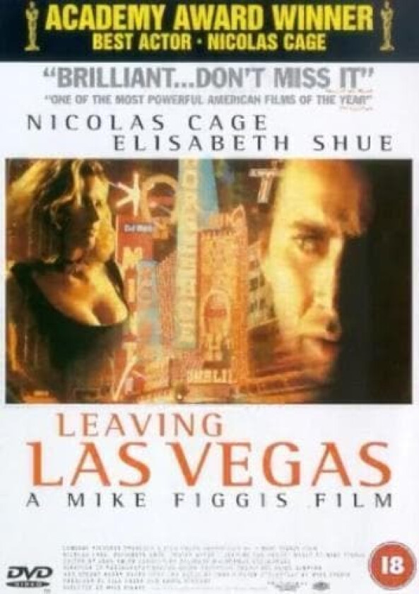 Leaving Las Vegas DVD (2000) Nicolas Cage, Figgis (DIR) Cert 18 Region 2