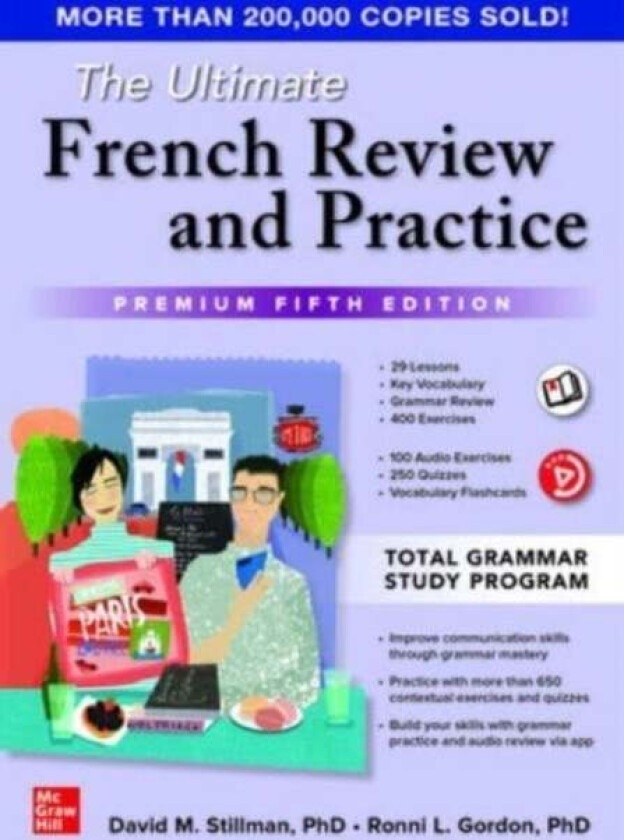The Ultimate French Review and Practice, Premium Fifth Edition av David Stillman, Ronni Gordon