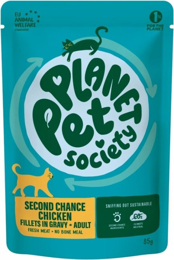 Planet Pet Society Cat Adult Second Chance Chicken 85 g