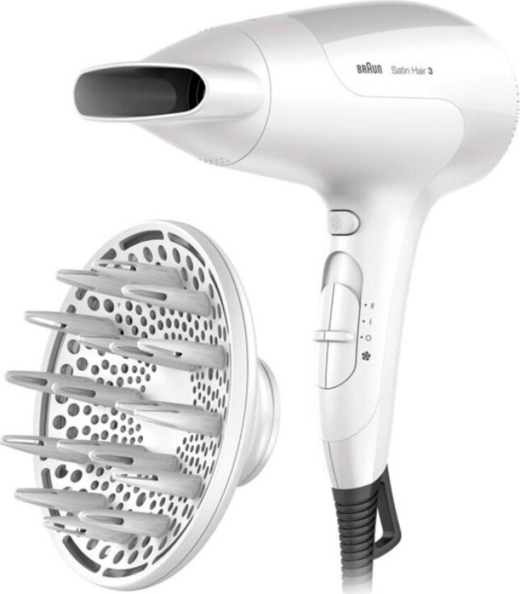 Braun Satin Hair 3 HD 385 Power Perfection hair dryer + Diffuser (140665)