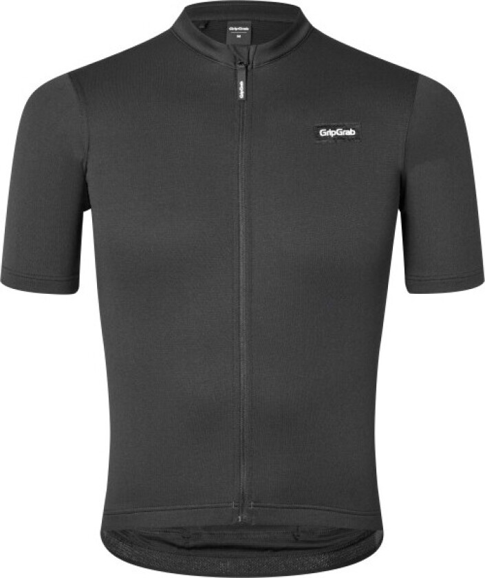 Gripgrab Men's Gravelin Merinotech Short Sleeve Jersey Black M, Black