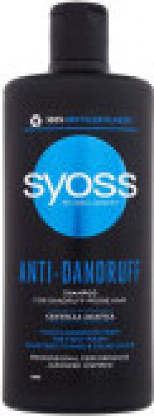 Syoss Anti Dandruff Shampoo anti-varme vepsesjampo i 440ml