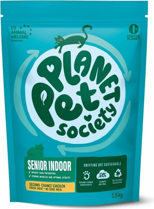 Planet Pet Society Cat Senior Second Chance Chicken (1,5 kg)