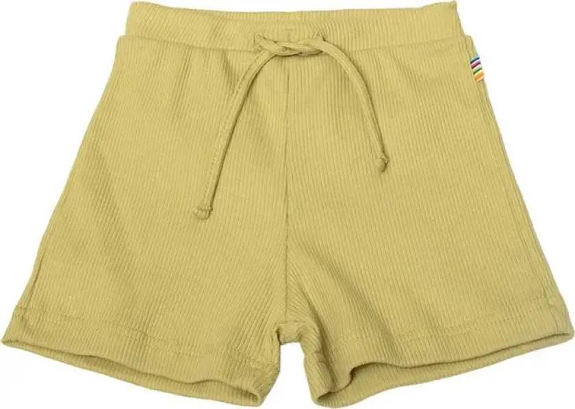 Bomull Light Green Shorts str. 120