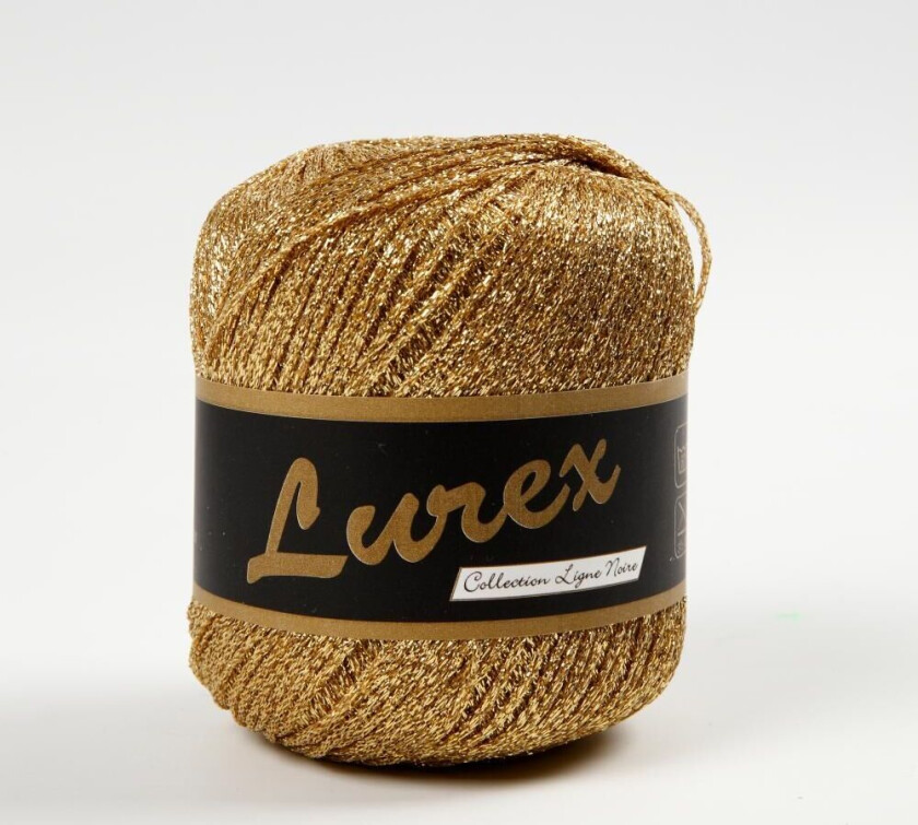 Lammy Lurex Garn 02 Gull