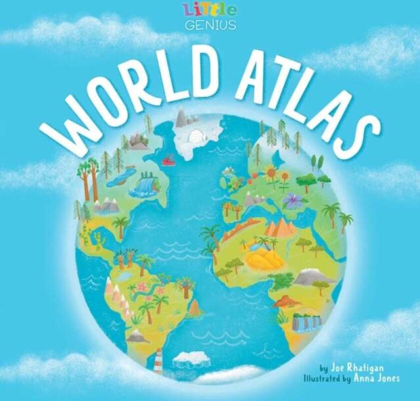 Little Genius World Atlas av Joe Rhatigan