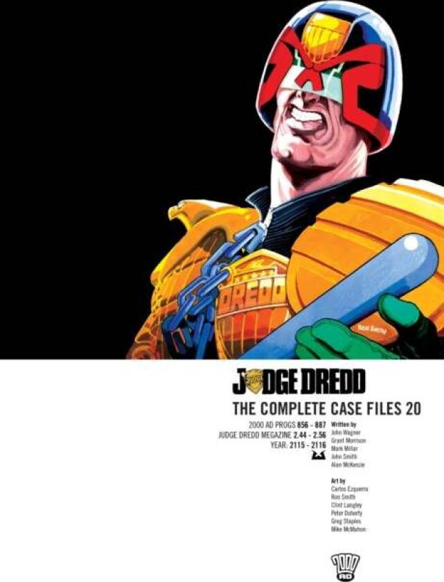 Judge Dredd: The Complete Case Files 20 av John Wagner