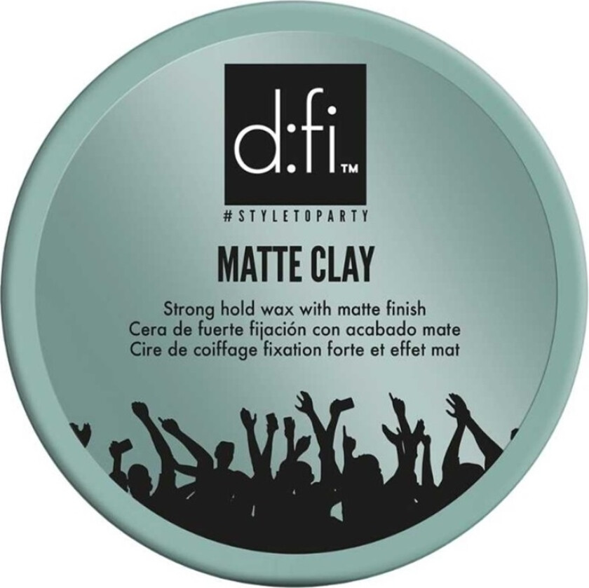 Bilde av D:Fi Matte Clay (Grå)