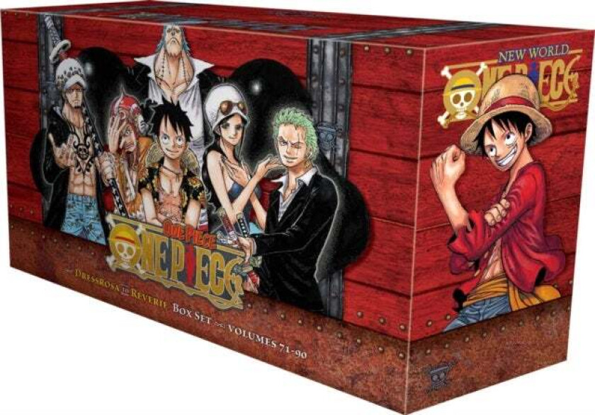 One Piece Box Set 4: Dressrosa to Reverie av Eiichiro Oda