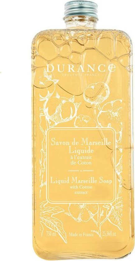 Marseille Liquid Refill Soap Cotton Flower 750ml