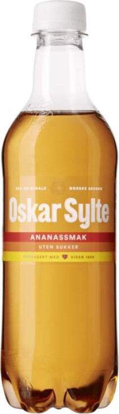 Ananasbrus u/Sukker 0,5l flaske