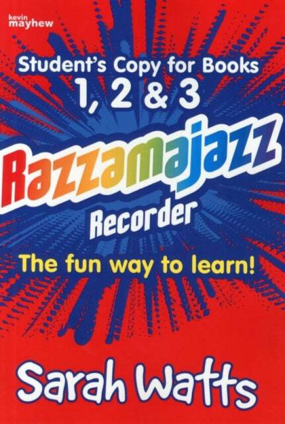 Razzamajazz Recorder - Student Books 1, 2 & 3 av Sarah Watts