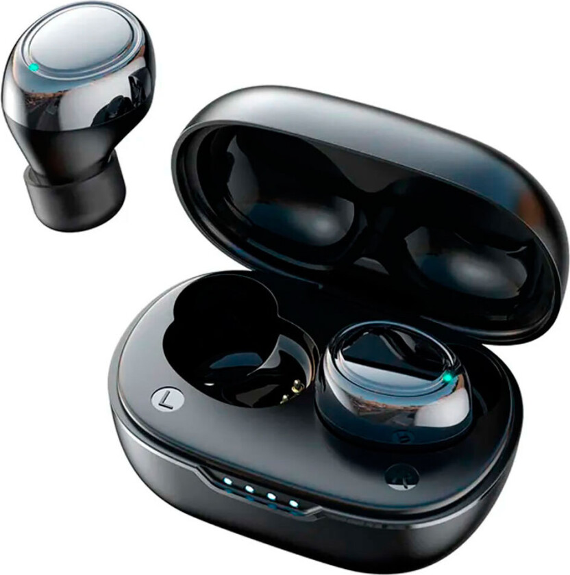 Joyroom Jdots Series JR-DB1 ekte ørepropper (8 timer) svart
