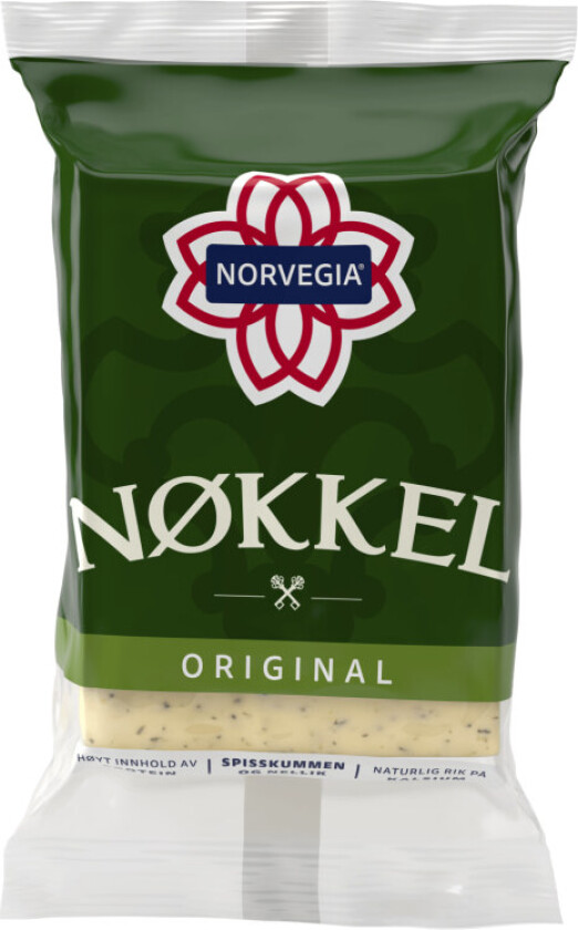 Norvegia Nøkkelost Skorpefri Ca423g