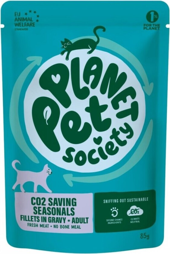 Planet Pet Society Cat Adult CO2 Saving Seasonals 85 g