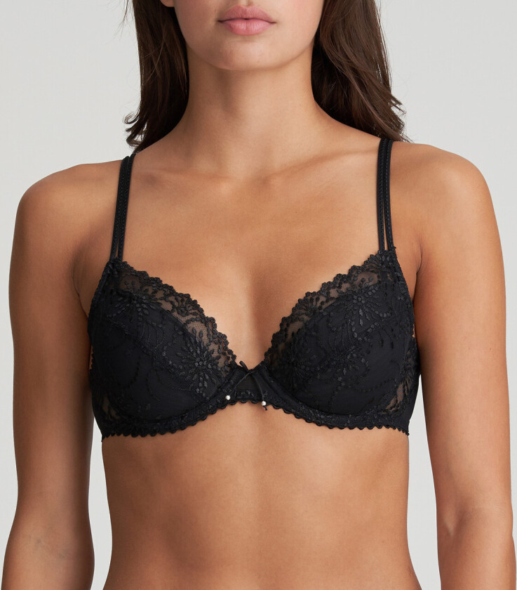 Marie Jo Jane Push-up BH, Farge: Svart, Størrelse: 80E, Kvinner