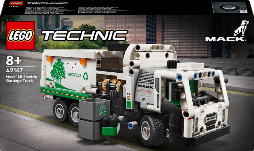 Lego Technic - Mack Lr Electric Søppelbil 42167