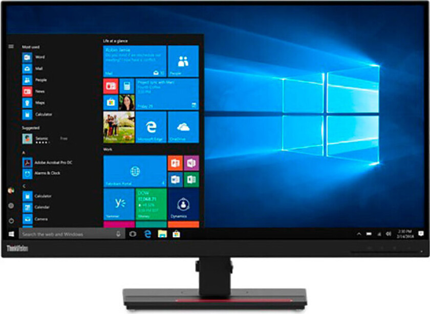 27" Lenovo ThinkVision T27h-2L - 4 ms - Skjerm