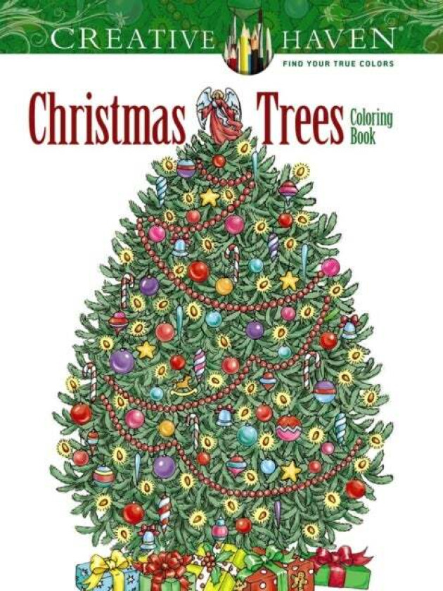 Creative Haven Christmas Trees Coloring Book av Barbara Lanza