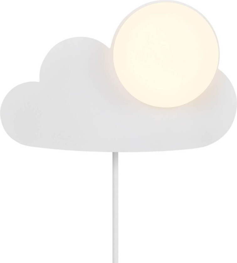 Skyku Cloud vegglampe - Hvit